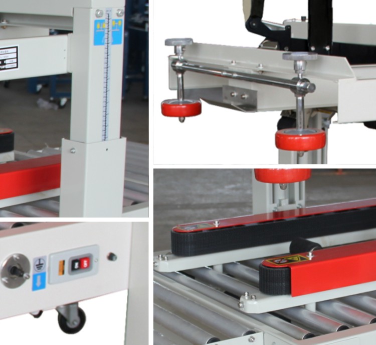 Semi Automatic Box Taping Machine Carton Sealer for BOPP FXJ5050A from