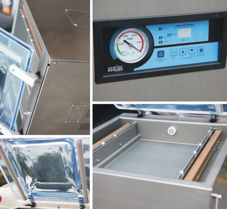 Chamber Type Vacuum Pizza Bag Sealer HVC410T/2A from China